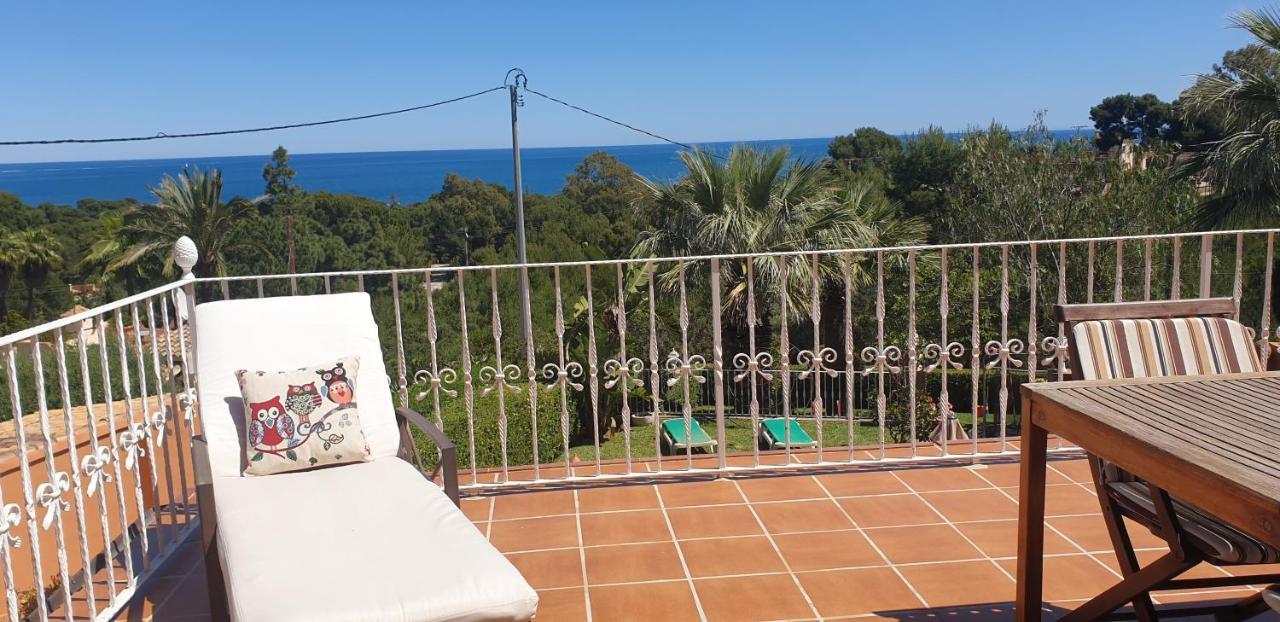 Villa En Denia Con Vistas Al Mediterraneo Eksteriør bilde