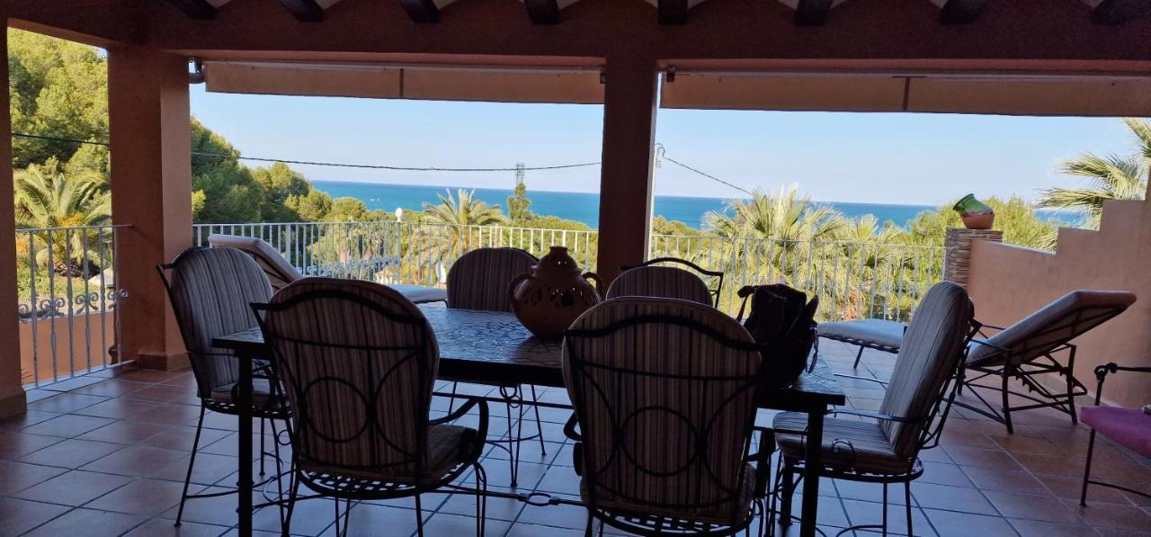 Villa En Denia Con Vistas Al Mediterraneo Eksteriør bilde